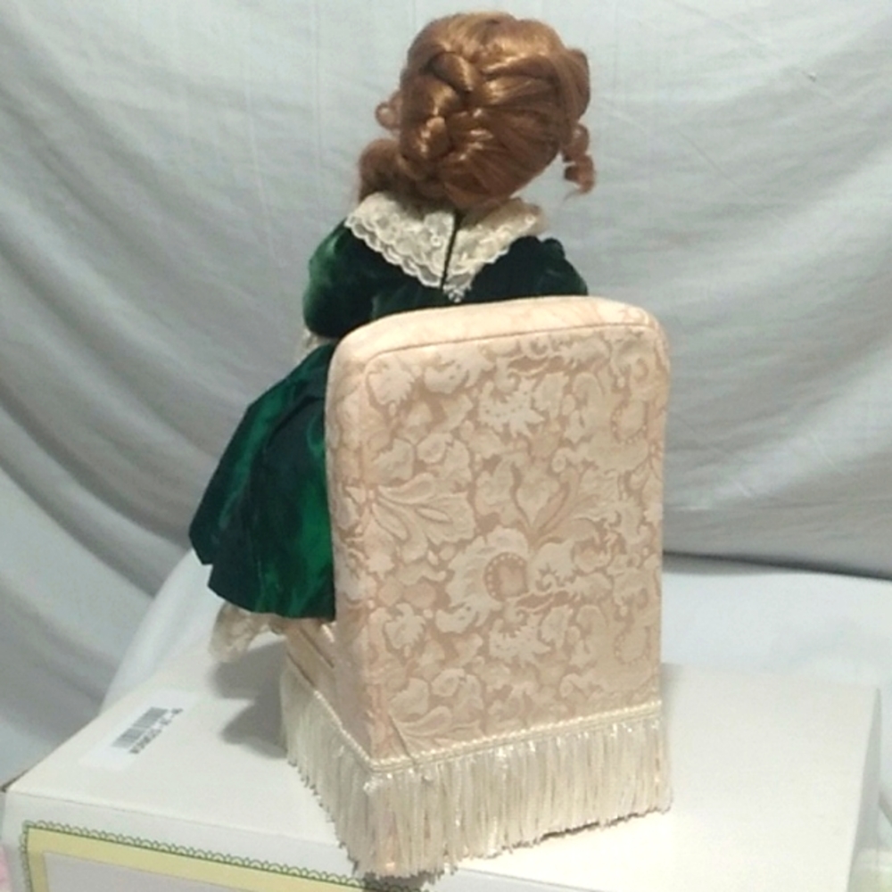 NIB Emerald Memories Doll From The Victorian Fantasies By Linda Mason - Picture 9 of 16